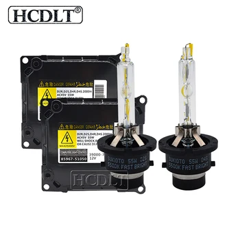 

2020 NEW HCDLT Super Vision 5500K 55W D2S Xenon HID Kit Xenon D4S HID Headlight Bulb D2R D4R HID Car Light D2S D4S Headlamp Kit