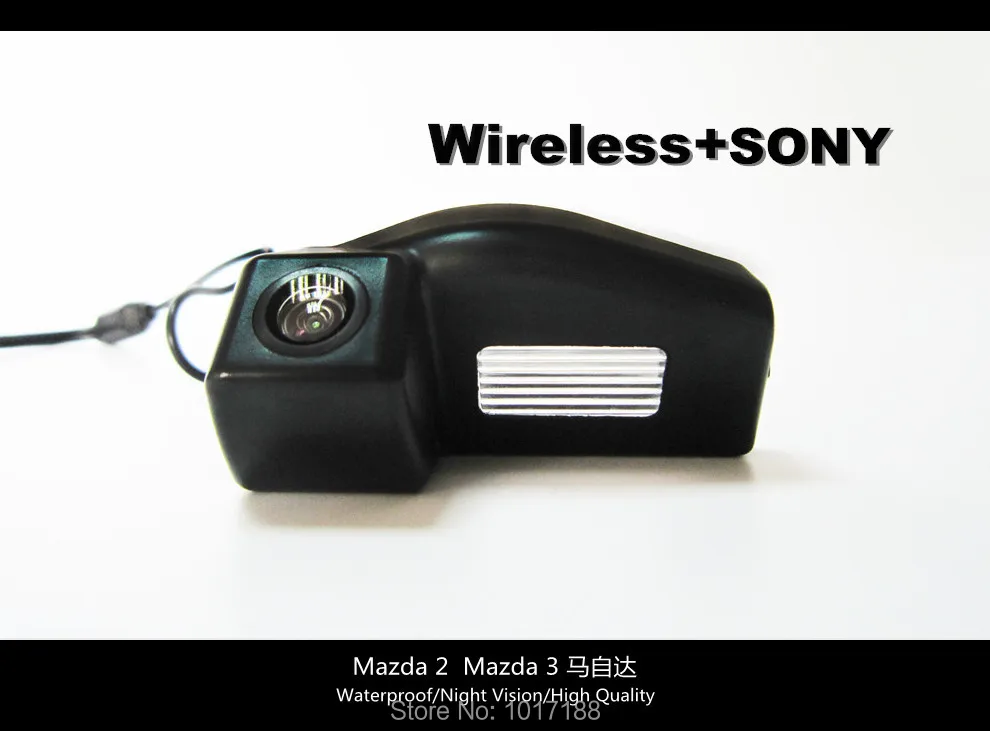 

HD! WIFI камера беспроводная автомобильная камера заднего вида SONY чип для Mazda 2 Mazda 3