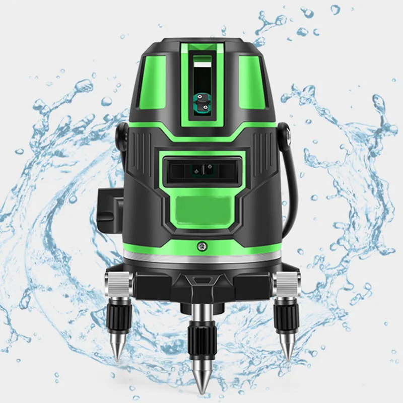 

2/3/5 Lines 2/4/6 Points Green Laser Level Infrared Ray High-Precision Automatic Line Glare Level Meter Super Bright Line HR