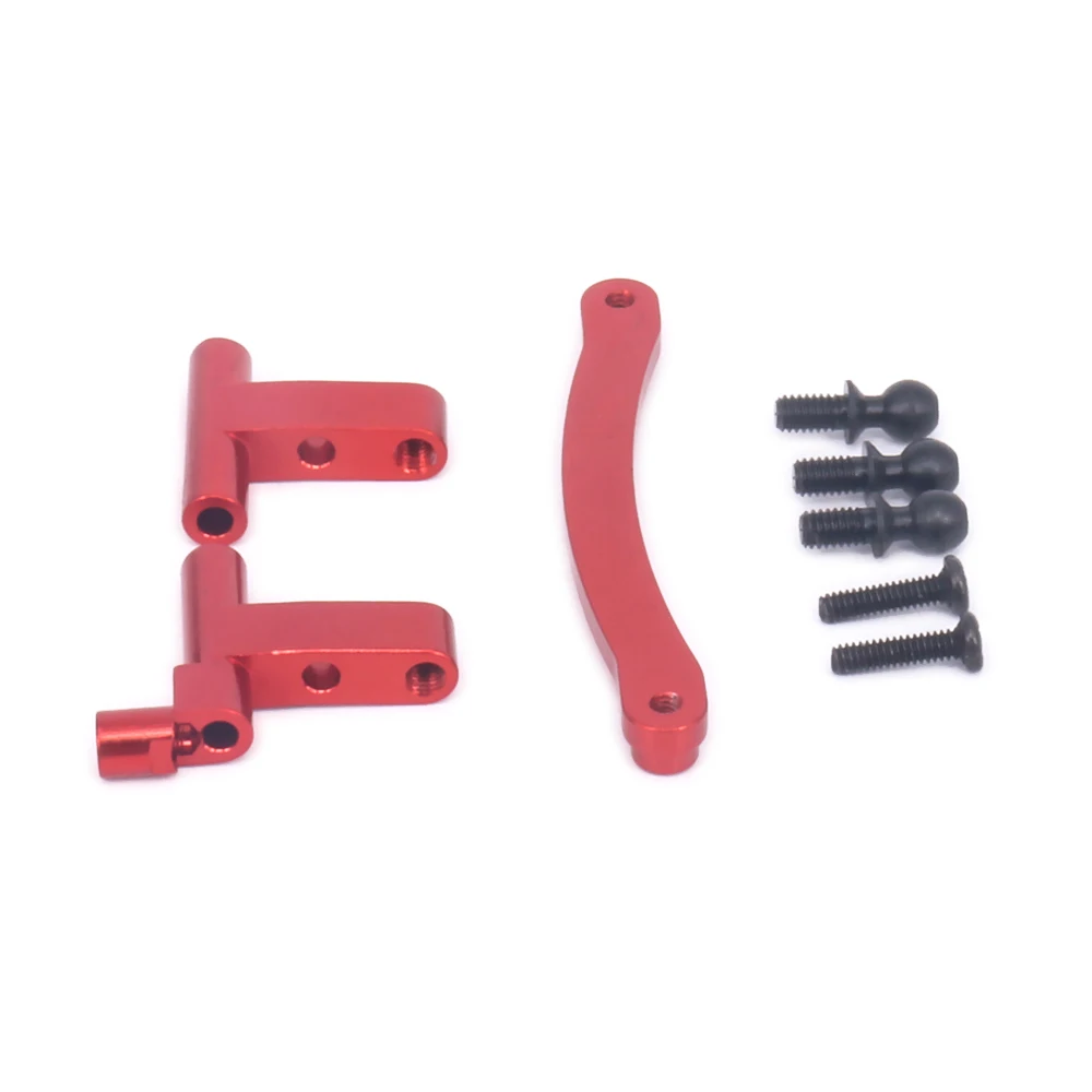 1Set Alloy Steering Crank Set For 1/18 Revel 24540 Scorch Hobbico Dromida Bx/Mt/Sc4.18 Short Course Truck Monster Buggy | Игрушки и