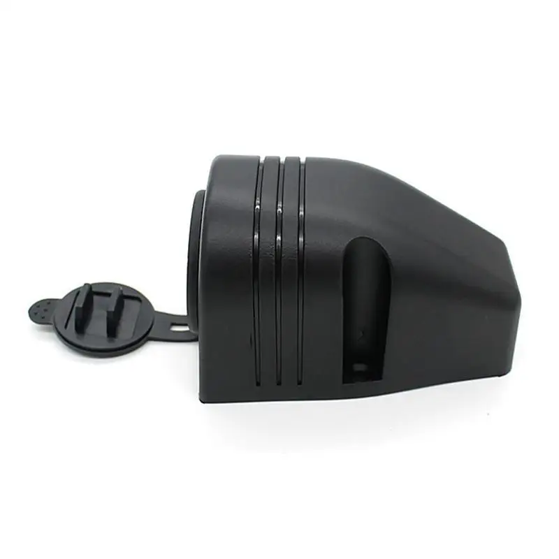 Портативный 12 V мотоцикл автомобильного прикуривателя Разветвитель двойной USB порт для iPad iPhone мобильный телефон gps(черный