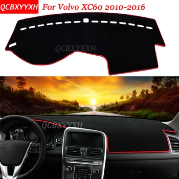 

Car Styling Dashboard Avoid Light Pad Polyester For Volvo XC60 2010-2016 Instrument Platform Desk Cover Protective Mats
