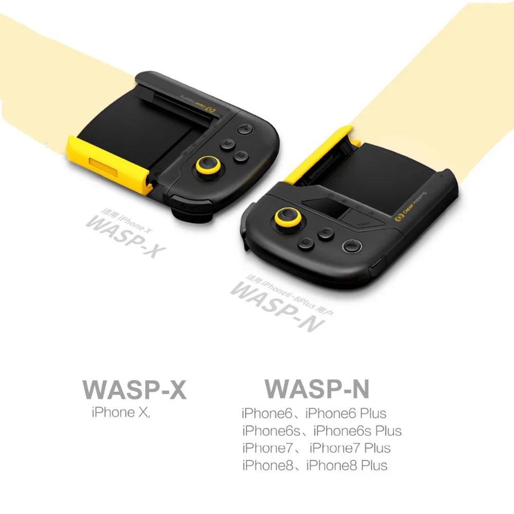 

Flydigi WASP Phone Gamepad Joystick for PUBG Mobile for Arena of Valor for Iphone X XS Max 8 7 6 Plus X One-Hand Control