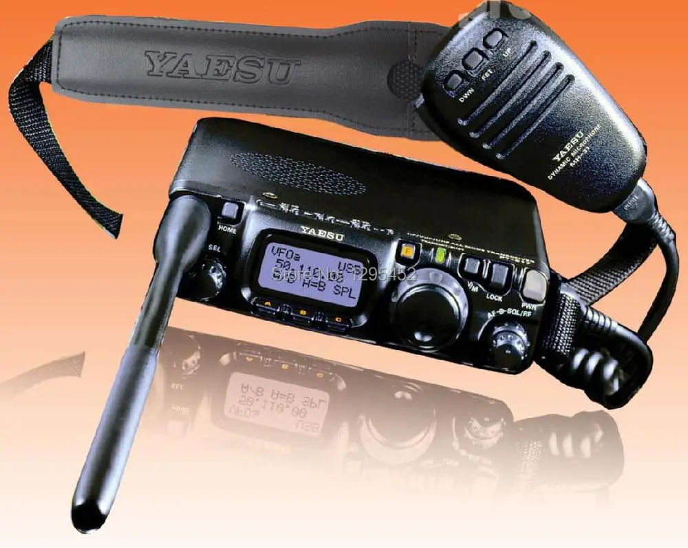 YAESU FT-817ND все-режим HF/VHF/UHF ручка-портативный трансивер разблокированный TX