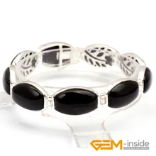 Браслет из тибетского серебра марказит и овальный граненый(агат кошачий глаз песчаник) " Классические Вечерние браслеты в подарок