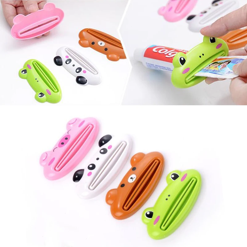 

1pcs Cute Animal style multifunction squeezer toothpaste squeezer Home Bathroom Toothpaste Dispenser