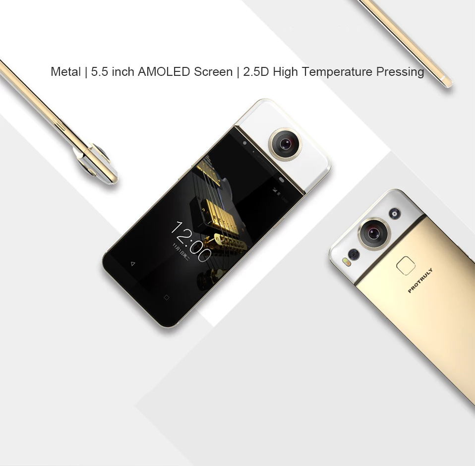 PROTRULY Darling D7 смартфон ВР 360 градусов полный размер Helio X20 Deca Core экрана 3g + 32G Android 6 0 5