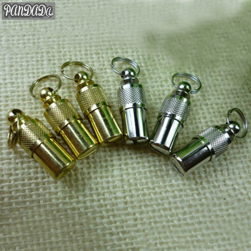 

Pet Dog Cat ID Paper Tags Aluminum Alloy Attached Address Phone Label Barrel Storage Tube Silver Card Collar Leads Pet Products