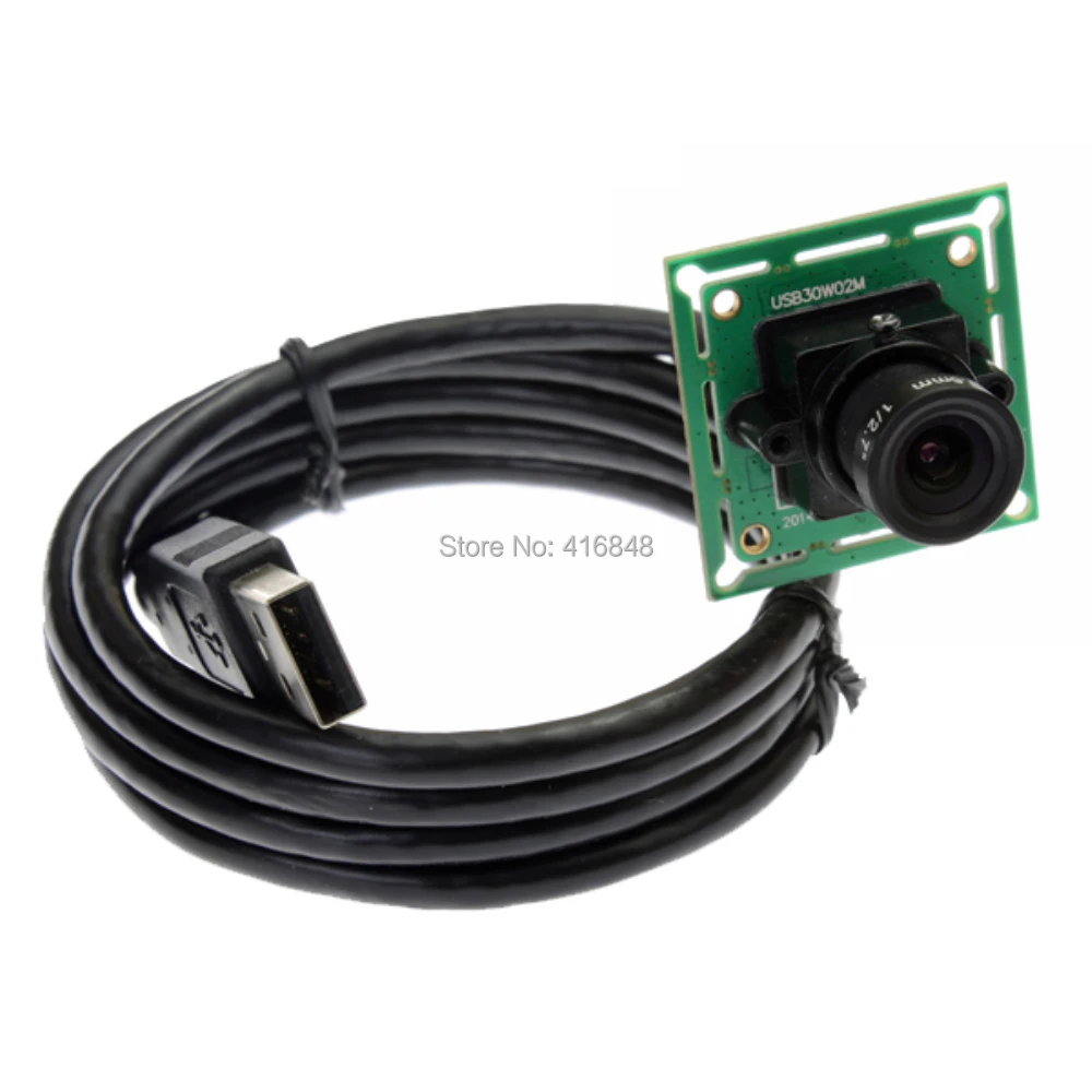 

Surveillance camera USB2.0 640X480 MJPEG 60fps VGA usb camera board CMOS OV7725 with 2.8/3.6/6/8/12/16mm lens optional