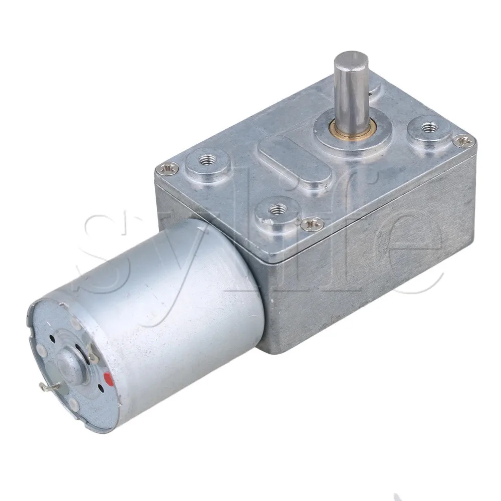

Metal Gear DC Geared Motor Reduction Turbo Worm Gear Motor 12V 260rpm