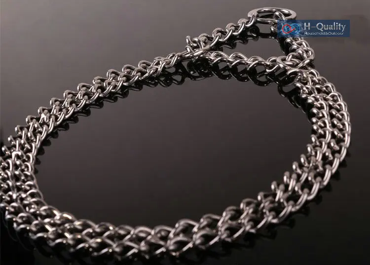 

Show Quality Argon Seamless Welded Stainless Steel 304 Smooth Duplex Dog Chain,Dog-Collar,Choke Chain With Three Times Strength