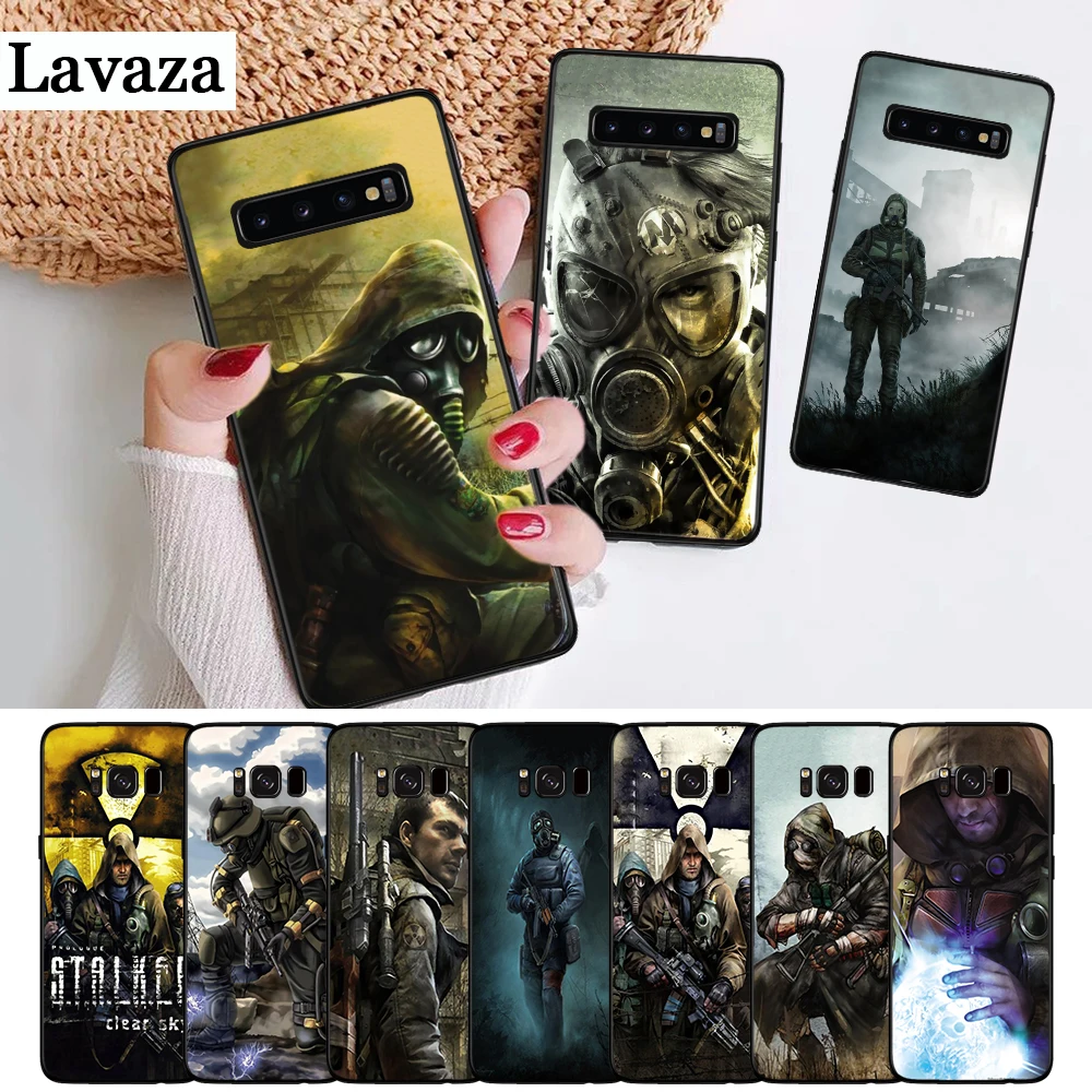 

Lavaza stalker clear sky Luxury High-end Silicone Case for Samsung S6 Edge S7 S8 Plus S9 S10 S10e Note 8 9 M10 M20 M30