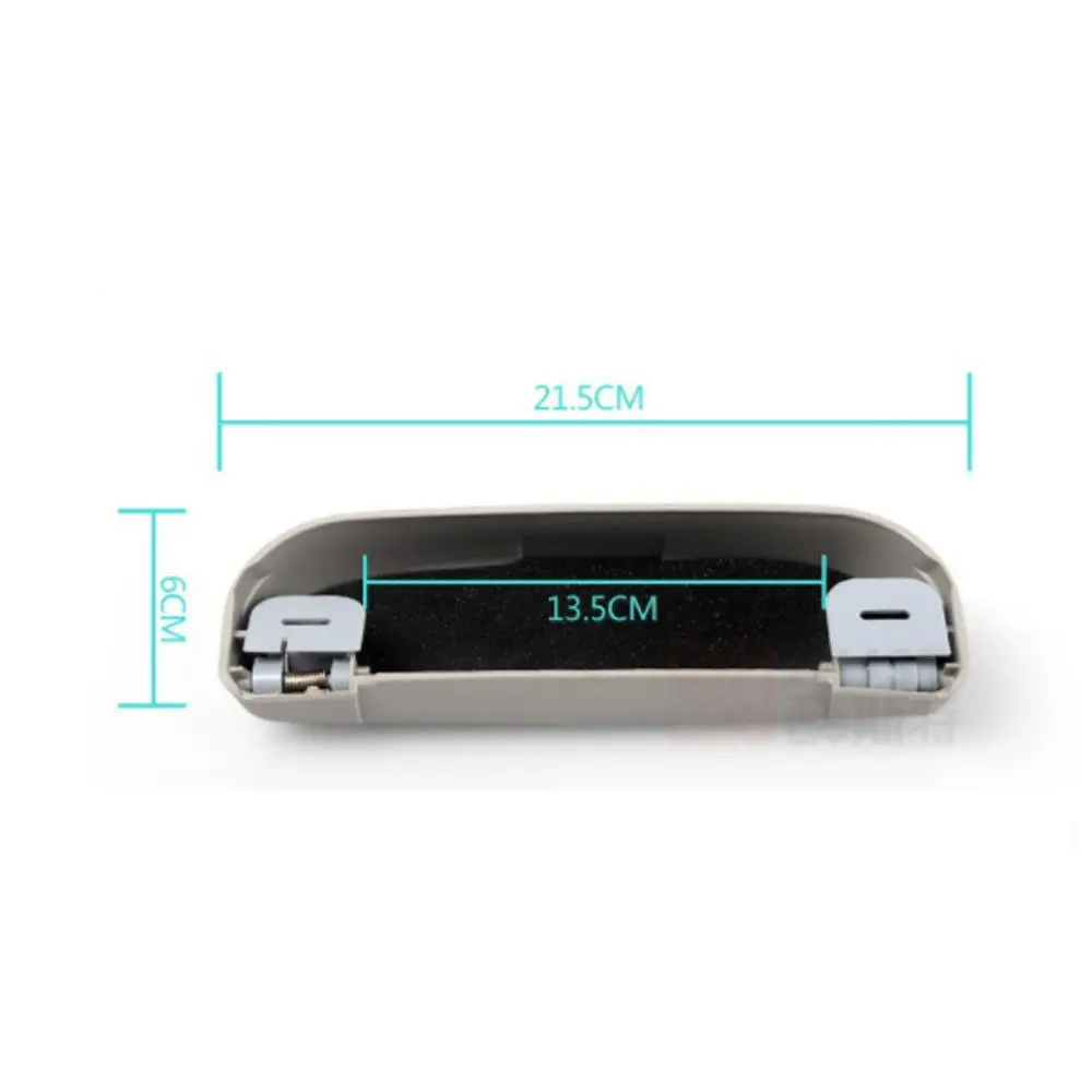 Аксессуары Футляр для солнцезащитных очков автомобильный держатель клетка Органайзер 21*6 см Универсальный световой барьер Экономия пространства авто