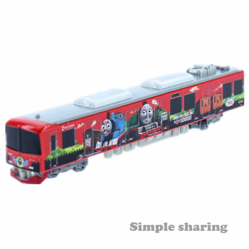 Takara Tomy TOMICA № 124 KEIHAN ж/д Паровозик модель автобуса Комплект аниме Рисунок Литья под