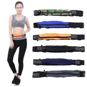 

Outdoor Waterproof Sweatproof Men Women Waist Belt Bag Breathable Multifunctional Unisex Gym Sport Running Cycling Waist Pack