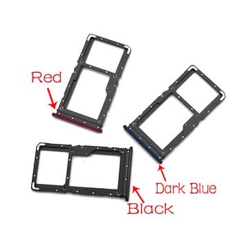 

10 pcs/lot New SIM Card Tray Slot Holder Adapter Accessories For Xiaomi Redmi Note 7 Replacement Parts