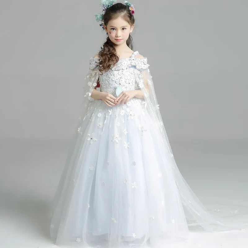 Compare Prices On Fairy Tail Wedding Online Ping Lace Heavy Hooded Princess Dress Yarn Tail S Wedding Summer Flower Fairy China