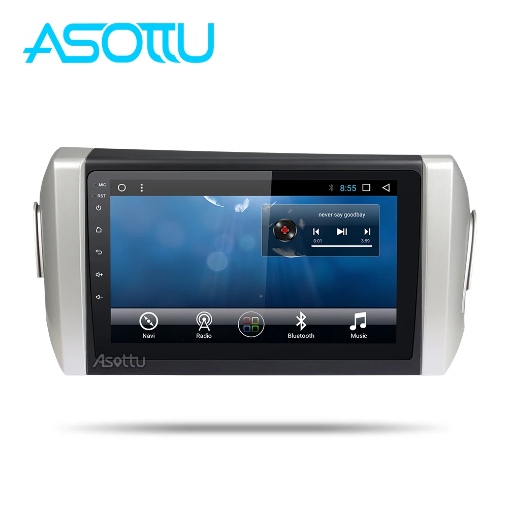 Discount Asottu Android 8.1 Car DVD Player for toyota innova Octa Core Car DVD GPS Navigation palyer car stereo Car DVD Multimedia 1
