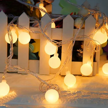 

LED Ball Copper String Light With Remote Controller outdoor indoor Decoration Light For Christmas Days Valentine's Day Wedding