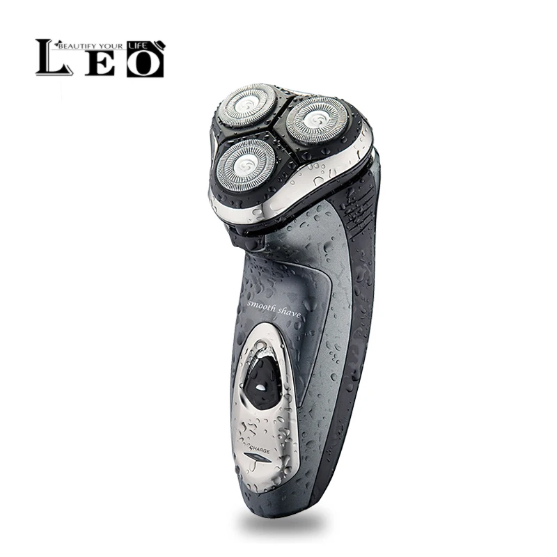 

New PRITECH Washable Rechargeable Shaving Men's Face Care Three Floating Heads Hair Razor Styling Tools