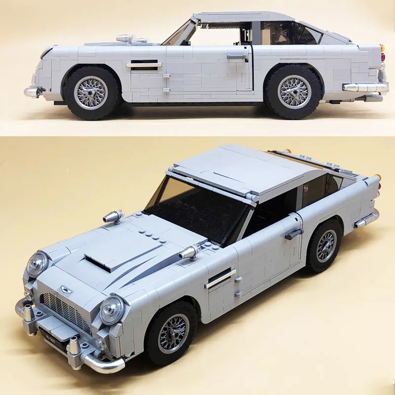 

21046 James Bond Espionage Car Agent Luxury Car Building Block 2600pcs Bricks Toys Compatible With Legoings 10262 Creative