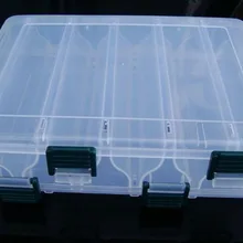 1 шт. двойной слой Рыбалка снасти коробки чехол рыбы приманка приманки Крючки снасти инструмент для хранения Вертлюги Крючки приманки и т. д