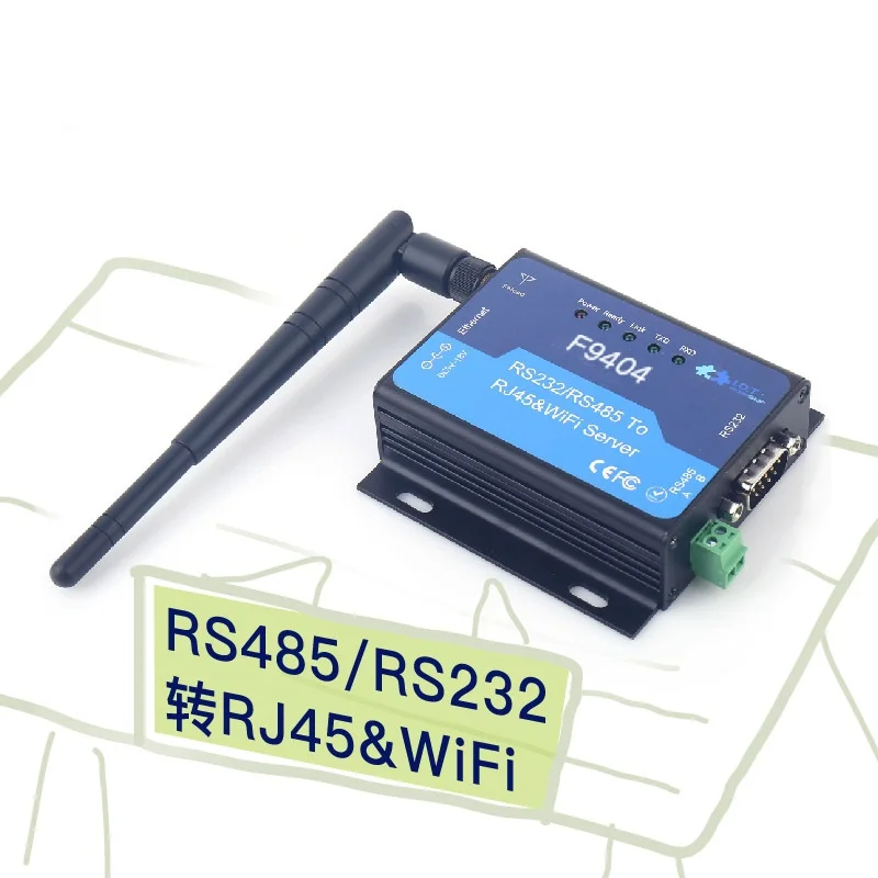 

WIFI serial server RS232/485 turn wireless DTU high-performance Ethernet module to WiFi serial port
