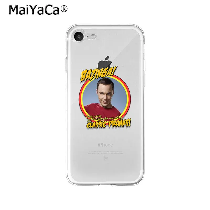 MaiYaCa The Big Bang Theory TBBT TPU Мягкий силиконовый чехол для телефона, чехол для Apple iPhone 8 7 6 6S Plus X XS MAX 5 5S SE XR - Цвет: A10