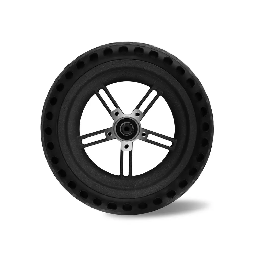 

Electric Scooter Skateboard Hollow Non-Pneumatic Rear Tires Reinforcing Rib Porous Damping Solid Tyres