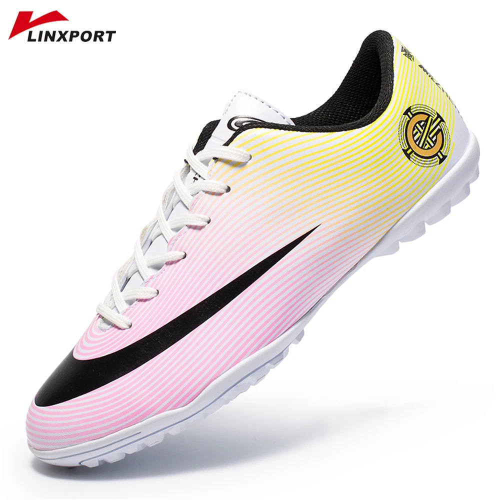 light pink soccer cleats