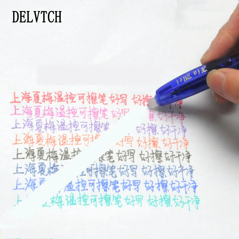 DELVTCH 0 5 мм стираемая ручка емкостная гелевая в наличии синий/черный/красный