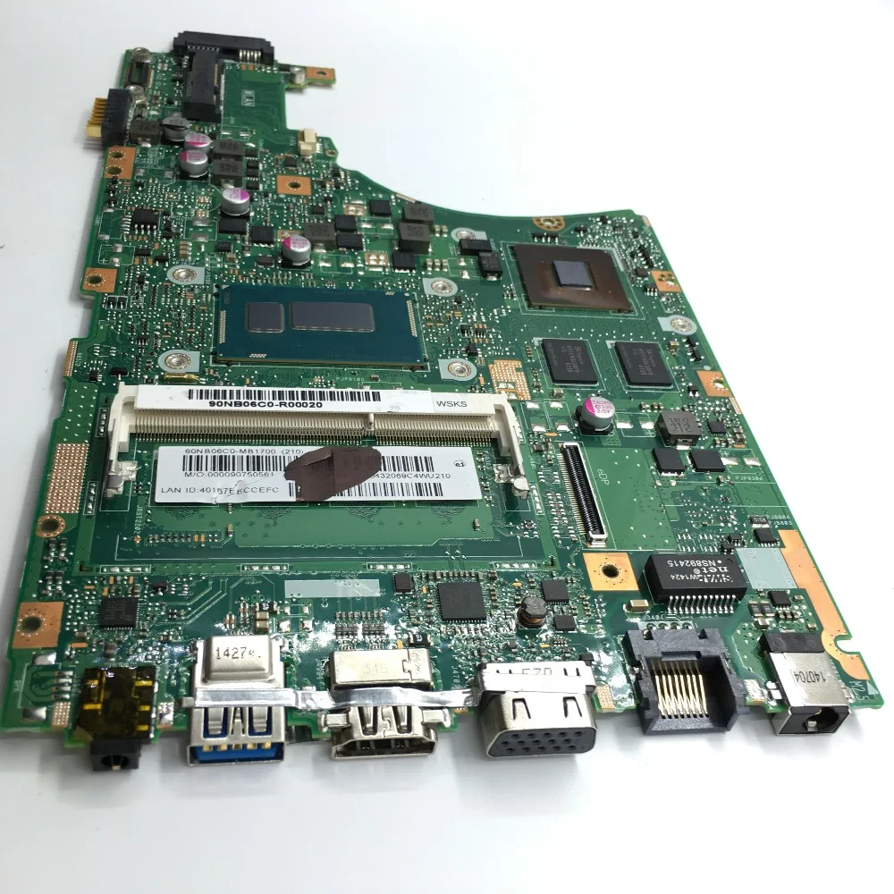 KEFU X455LD X455LJ материнская плата для ноутбука ASUS X455LD/J X455L X455 Y483L W419L W409L F455 оригинальная