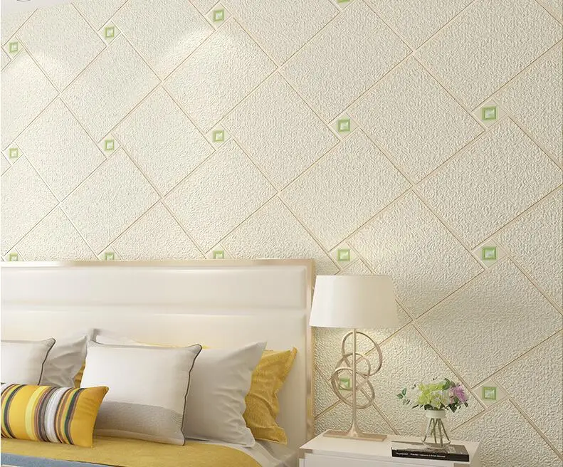 Waliicorners Modern minimalist 3d living room TV background wall non-woven wallpaper imitation marble pattern geometric wallpaper 34 QQ20180411222044