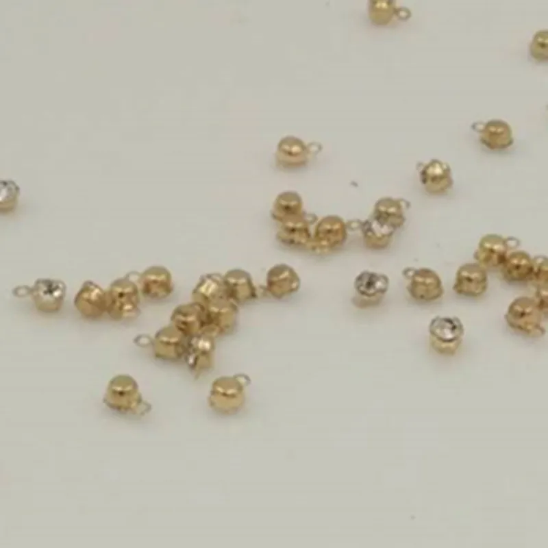 

Doll clothes diy accessories flash zircon claw set small pendant 3.5mm