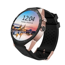 Smartwatch 3G Kingwear KW88 PK Finow X5 X61.39” Amoled 400*400 Smart Watch 3G Calling 2.0MP Camera Pedometer Heart Rate
