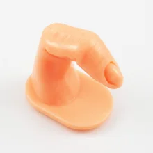 5 шт. поддельные ложные практика Дисплей пальцы Дизайн ногтей Инструменты Советы УФ-гель акрил Training