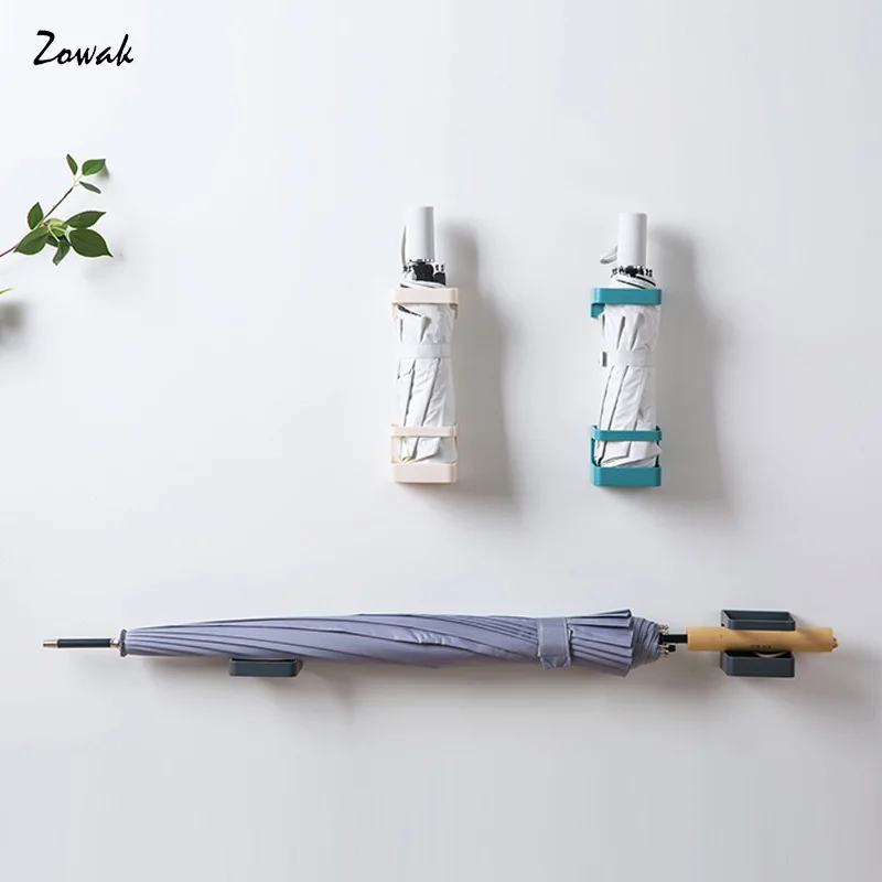 

Umbrella Rack Organizer Holder Umbrella Storage Indoor Self Adhesive Hanger Wall Mounted Space Save Home Organizer Car Rack 1pc