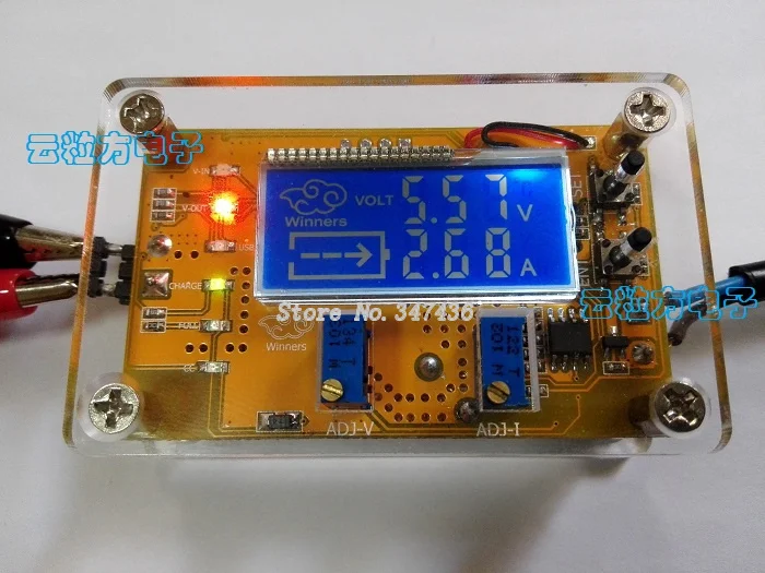 

DC DC high power adjustable voltage reducing power supply module constant voltage constant current LCD screen voltage and curren