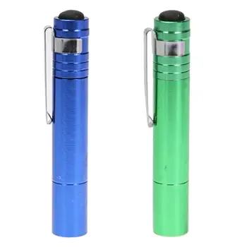 

Mini LED Tactical Flashlight Bright Torch with Clip Pen Lamp Night Light Outdoor Camping Work Portable Pocket Waterproof Battery