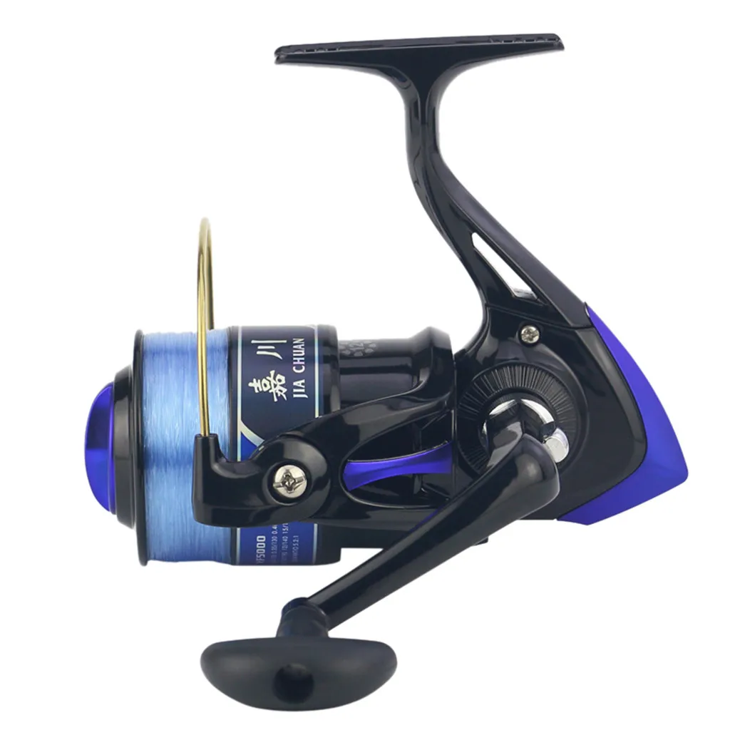1000-7000 Saltwater Fishing Reel Ice Fishing Spinning Reel Sea 5.5:1 Line Wheel Plastic Head Fishing Wheel