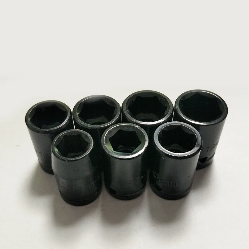 7 Pcs/set 1/2" 13 19mm Air Socket Adopter Universal Pneumatic Socket Wrench Head for Electric