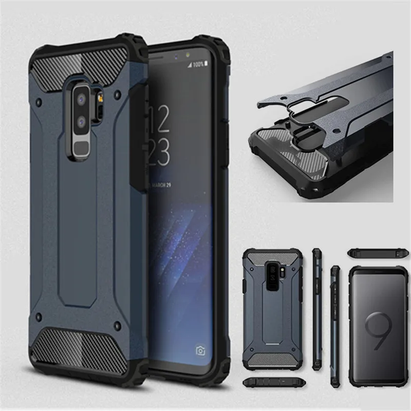 

For Samsung Galaxy S10E S6 S7 edge S8 S9 Plus Note 4 5 8 9 Shockproof Armor Silicone Case A6 A8 Plus J4 J6 J8 2018 Rubber Cover