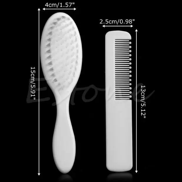 2 шт./партия, распродажа, ограниченное предложение, 0-3 месяца, 10-12 месяцев, расческа для волос, милая мягкая кисть для маленьких мальчиков и девочек, набор расчесок для новорожденных