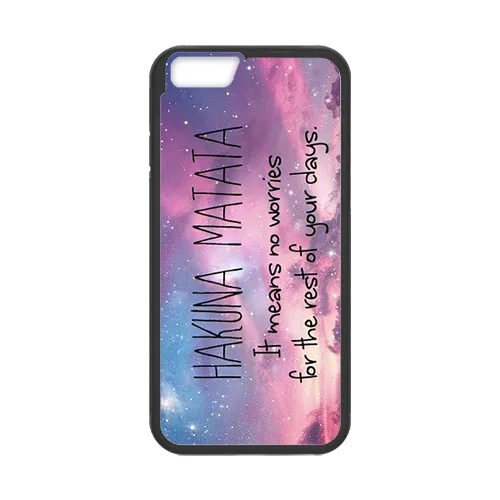 Colors Hakuna Matata Nebula Case for iPhone 6 |