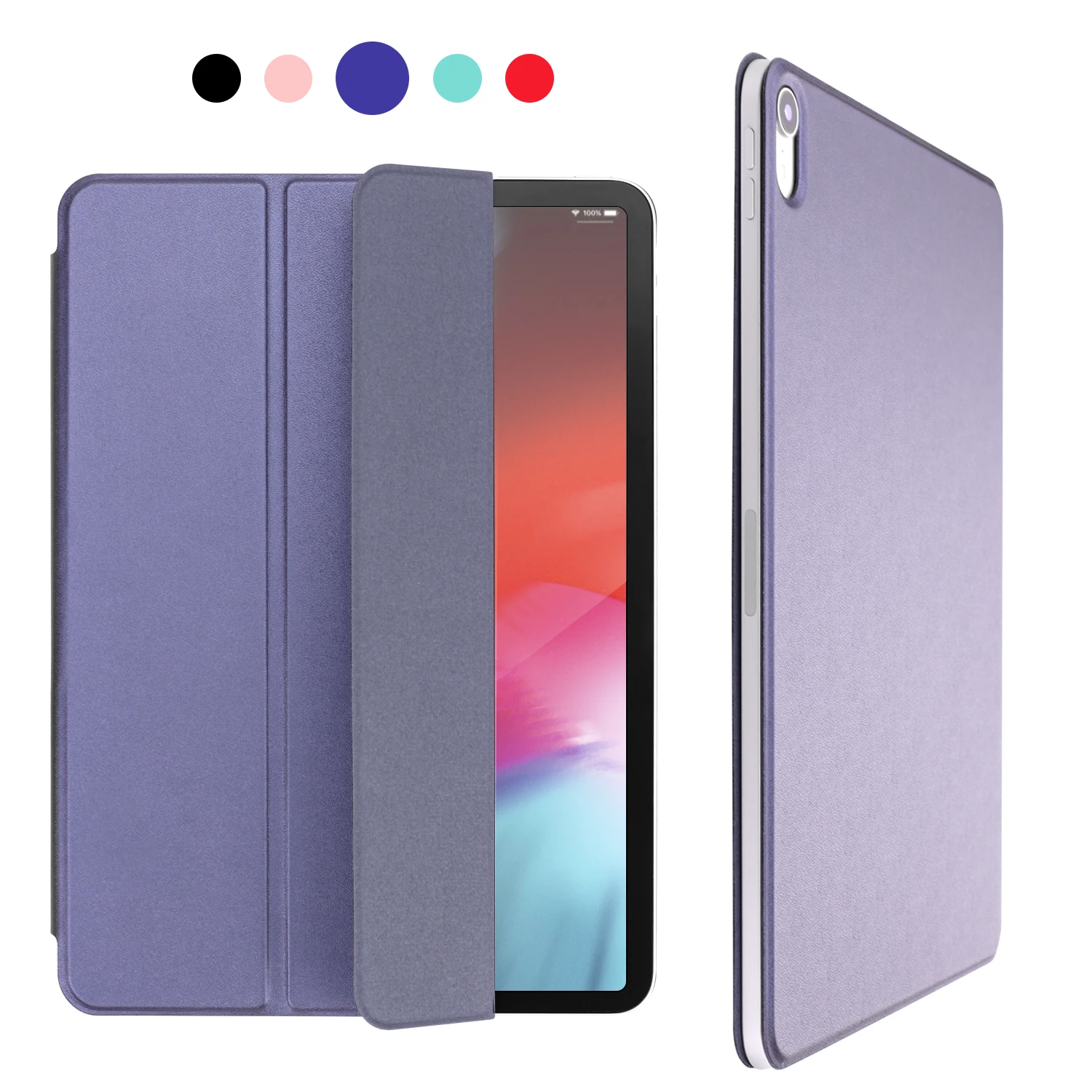 Для iPad Pro 11 Чехол для iPad Pro 12,9 2018 Funda Магнитный ультра тонкий умный чехол для iPad 11 дюймов Чехол Поддержка прикрепить заряд