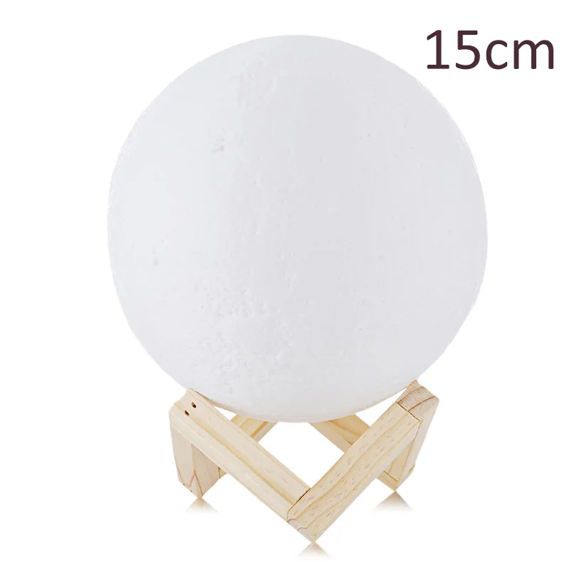 3D Magical LED Luna Night Light Moon Lamp Desk USB Charging Touch Control Home Decor Promotion Drop Shipping 2019 New