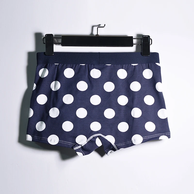 Cotton Boxers Men 365 Underpants Boxer Weed Brand Underwear Men Cuecas Navy Star Dot Funny Boxer Shorts For Men Panties 2Pcslot04