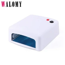 

36W Professional Nail Dryer UV Lamp Curing Light with 4pcs 9W UV Bulbs Plug Nail Art Tools