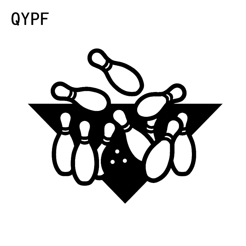 QYPF 16*12.7 سنتيمتر أروع البولينج الديكور سيارة ملصقات خيال اكسسوارات الفينيل C16-1295 QYPF 16*12.7 سنتيمتر أروع البولينج الديكور سيارة ملصقات خيال اكسسوارات الفينيل C16-1295