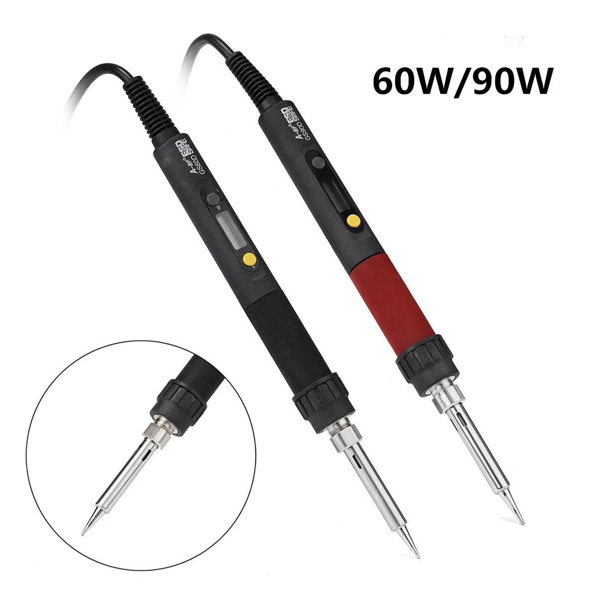 

New For CXG GS60D/GS90D Electronic Welding Tool 60W/90W 110V Thermostatic Soldering Iron Electronic Welding Tool US Plug